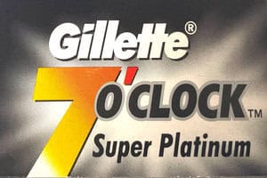 Gillette - 7 o'Clock - Super Platinum