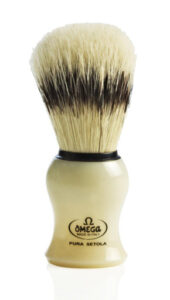 Omega 80266 Pennello da Barba con Stand