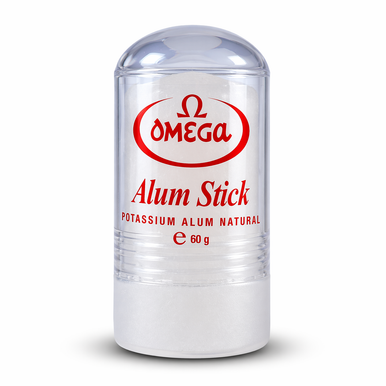 Omega Alum Stick - Potassium Alum Natural 60g