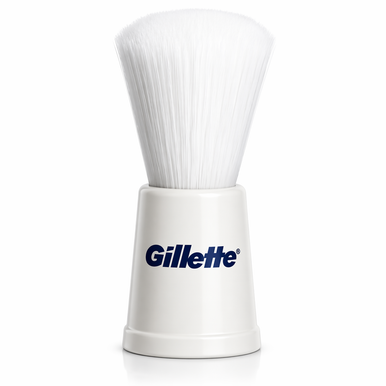 Gillette Shaving Brush White