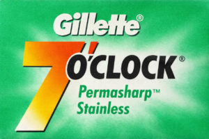 Gillette - 7 0'Clock - Permasharp Stainless