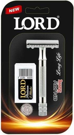 Lord Rasoio di Sicurezza con Lama al Platino