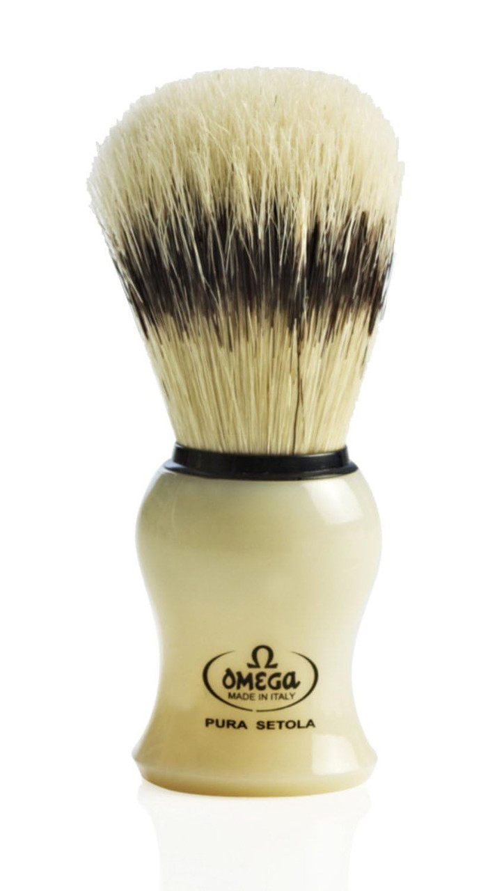 Omega 80266 Pennello da Barba con Stand