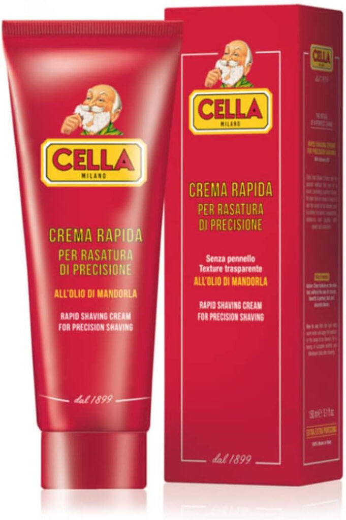 Cella Milano Crema da Rasatura Rapida in Tubo - 150ml